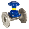 Diaphragm valve Series: A Type: 3028 Stainless steel/Without lining PE PTFE/EPDM PN10 Flange DN25